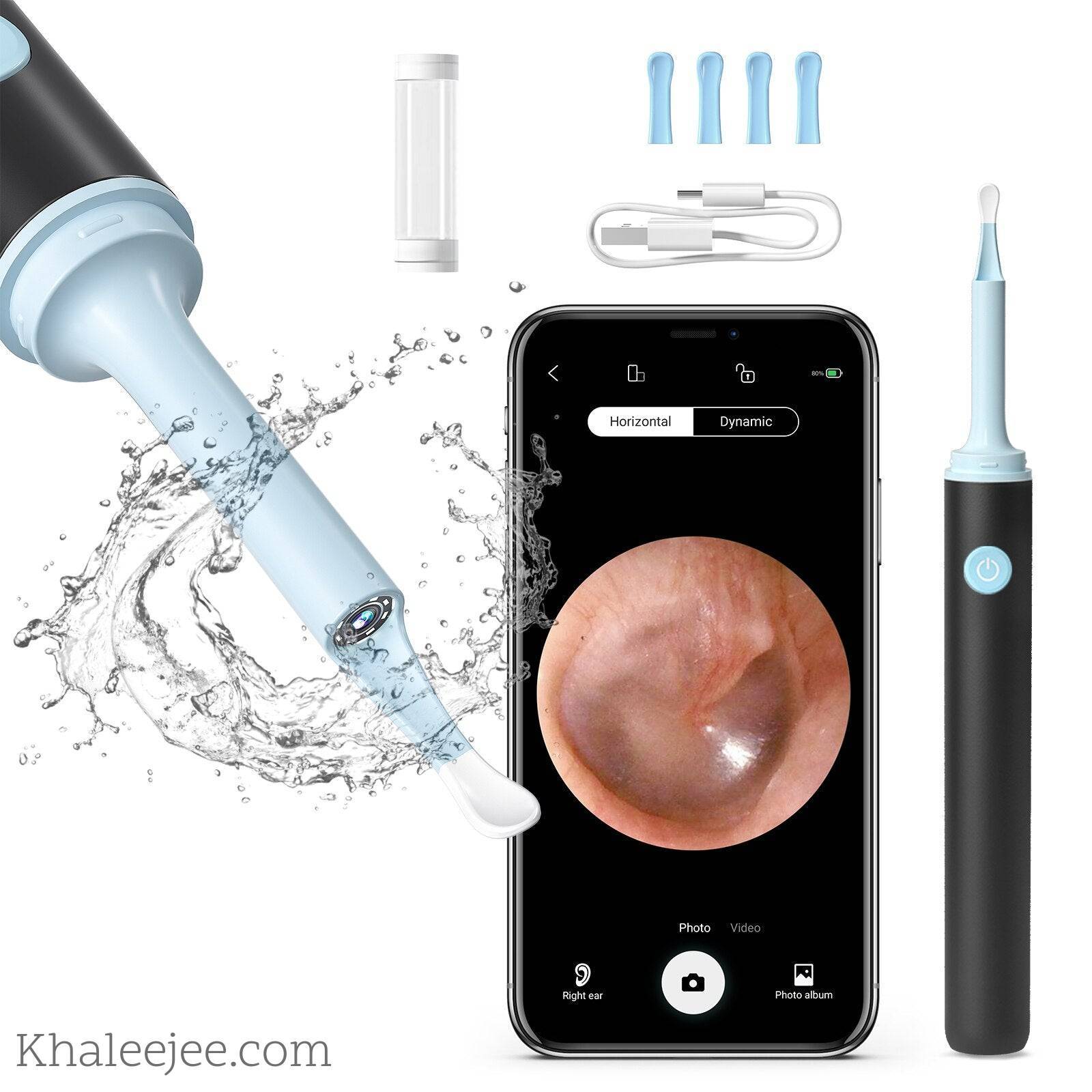 Ear Wax Remover with HD Camera for all Mobiles - Most Selling from [store] by Khaleejee - Ear Cleaning Tools, ear wax