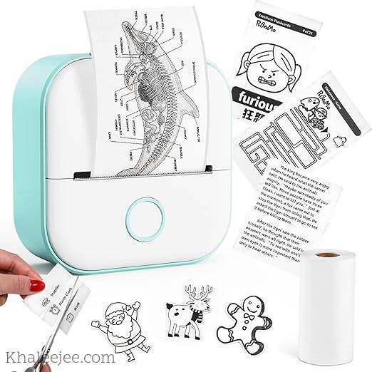 Bluetooth-Compatible Pocket Printer -  from [store] by Khaleejee - Best Seller, New Arrival