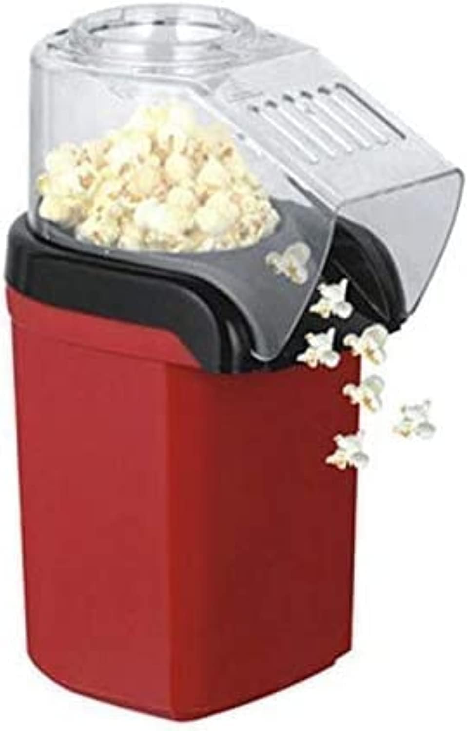 1200W Fast Popcorn Making Machine, Hot Air Popcorn Popper With Wide Mouth Design, Oil And Bpa Free